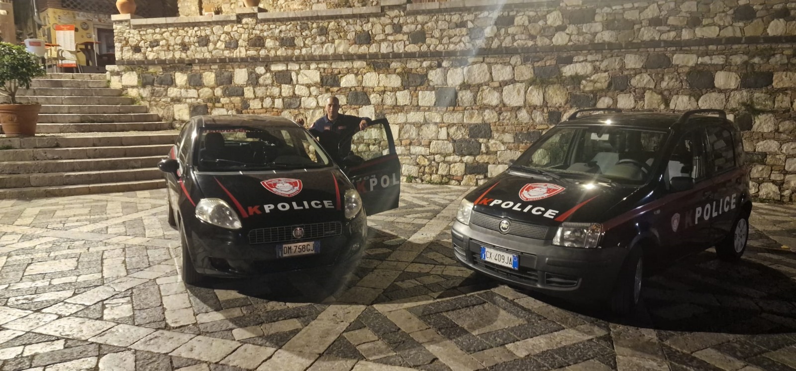 Mezzo operativo KPOLICE pronto all'intervento